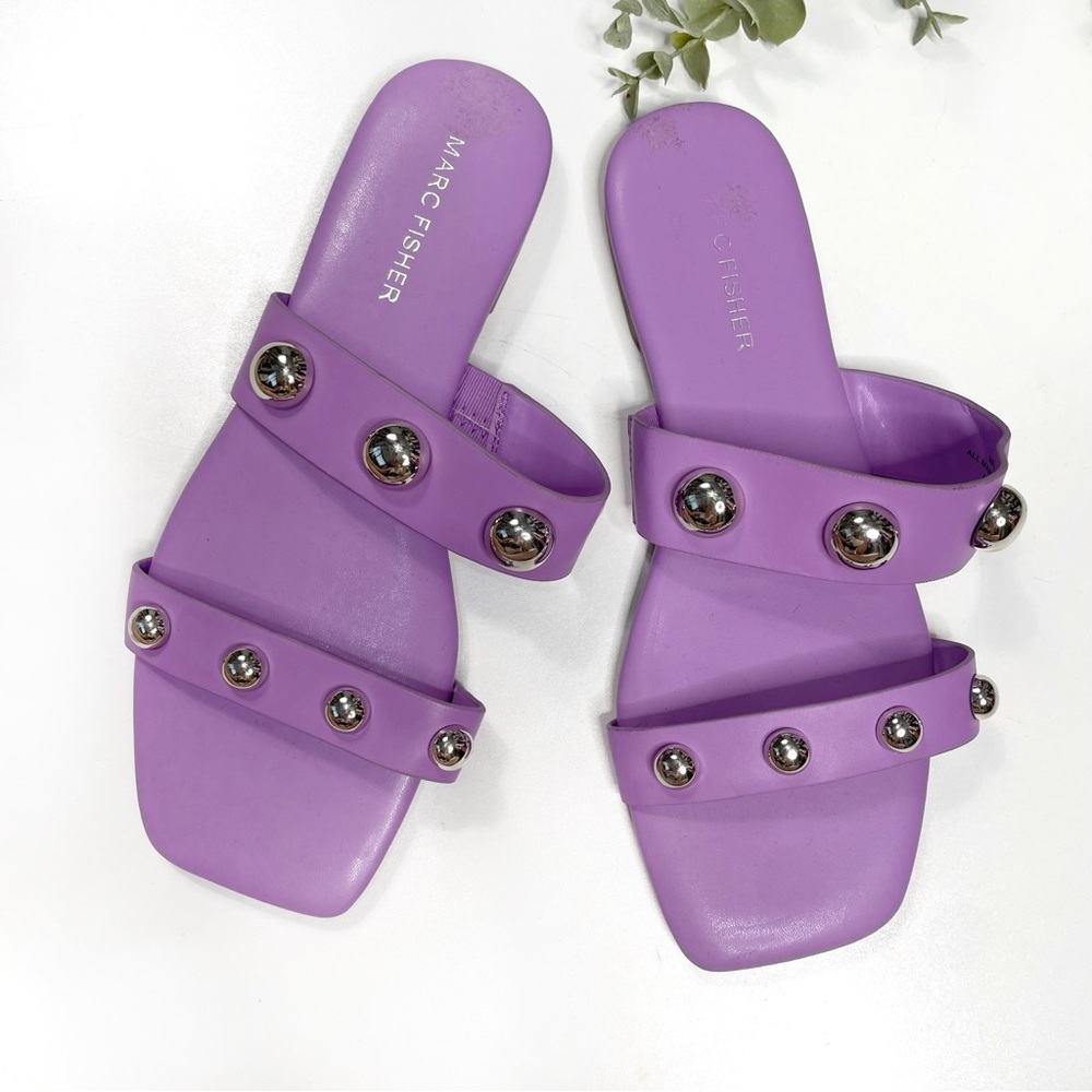 Marc Fisher Purple Sandals - very good used condition.